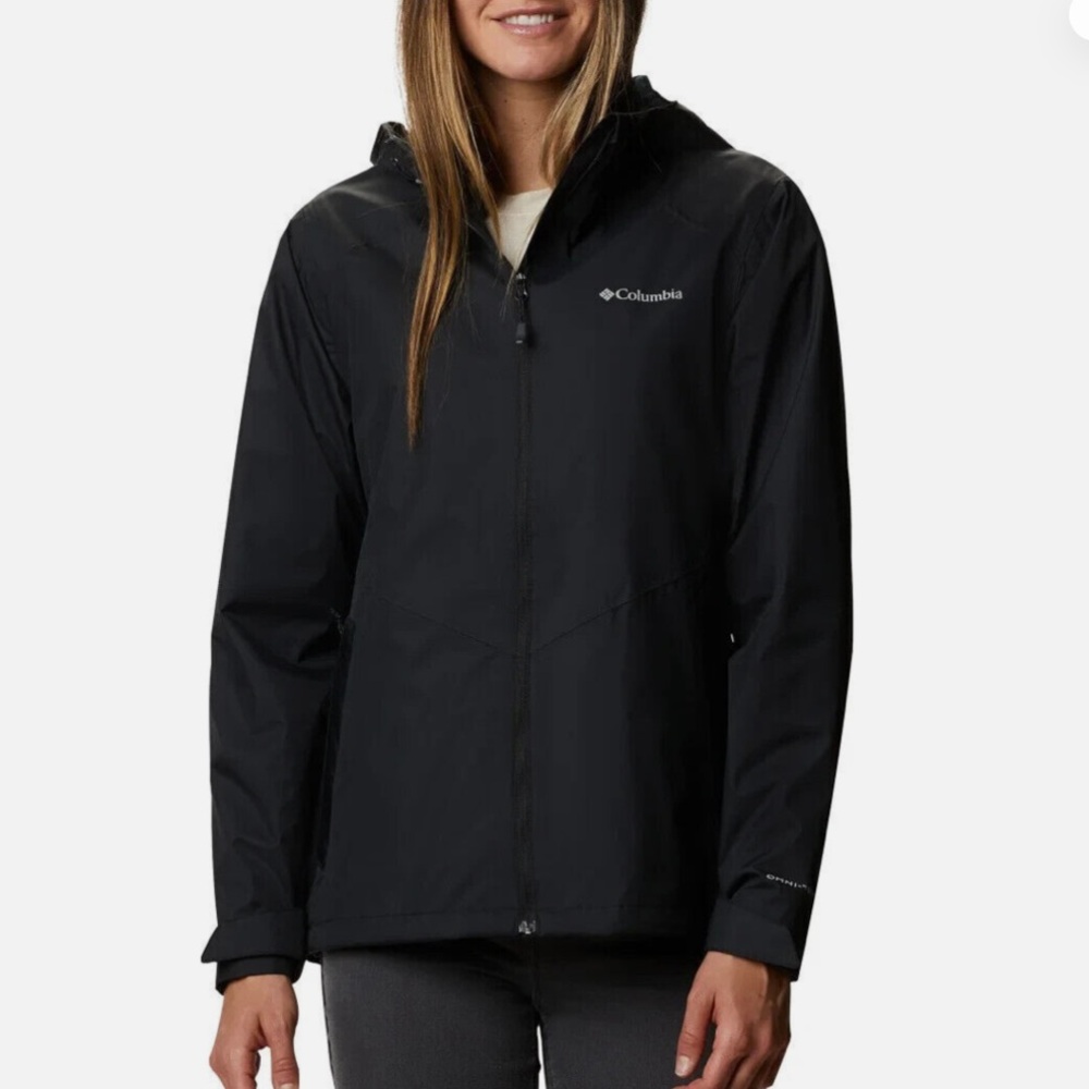 Columbia Ladies' Waterproof Lowland Ultra Jacket Omni Tech Medium NWT